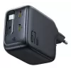 Ladegerät Baseus EnerCore CJ11 Schnellladegerät 3C 67W — 3× USB-C, AC-Eingang, Schwarz