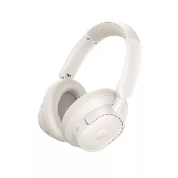 Kabellose Kopfhörer mit Geräuschunterdrückung Baseus BH1 NC — Bluetooth 6.0, Weiß