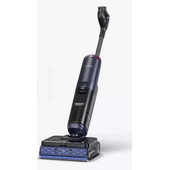 Staubsauger Tineco S7 MAX PRO — Nass, beutellos, 22.000 Pa Saugleistung, 60 min Laufzeit, Triple-Edge-Bürste, Schwarz/Blau