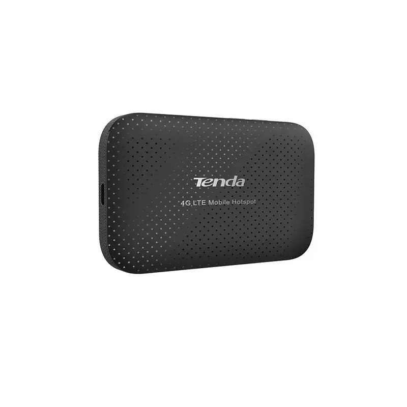 Tragbarer Router TENDA 4G185 — Single-Band 2,4 GHz, Wi‑Fi 4 (802.11n), LTE 4G, 150 Mbit/s, SIM-Steckplatz, USB, interne 2 Antennen, batteriebetrieben
