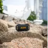 Party-Lautsprecher Beafon AGM Mag Rock — kabellos 8 W, Akku 1800 mAh, bis zu 10 h, schwarz/orange, Tasten-Lautstärkeregelung