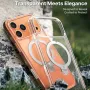 Handyhülle Torras Ostand Spin Series für iPhone 17 Pro Max Clear – transparente Schutzhülle