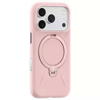 Handyhülle Torras Ostand Spin Softune Series für iPhone 17 Pro – Pink