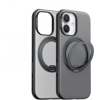 Schutzhülle Torras Fitness Series für iPhone 17 — Schwarz, schlankes stoßfestes Design