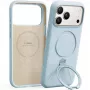 Handyhülle Torras Ostand Spin Softune Series für iPhone 17 Pro in Babyblau