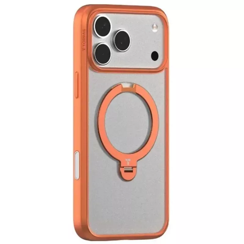 Handyhülle Torras Ostand Spin Series für iPhone 17 Pro — Orange