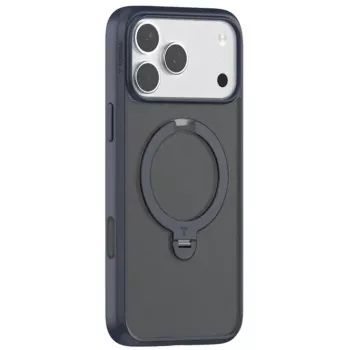 Handyhülle Torras Ostand Spin Series für iPhone 17 Pro, Navy Blue