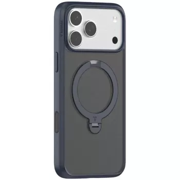 Handyhülle Torras Ostand Spin Series für iPhone 17 Pro Max, navyblau