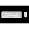 Tastatur-Maus-Set RAPOO 9310M — kabellose Full-Size-Tastatur (RF + Bluetooth), weiß, inklusive Maus