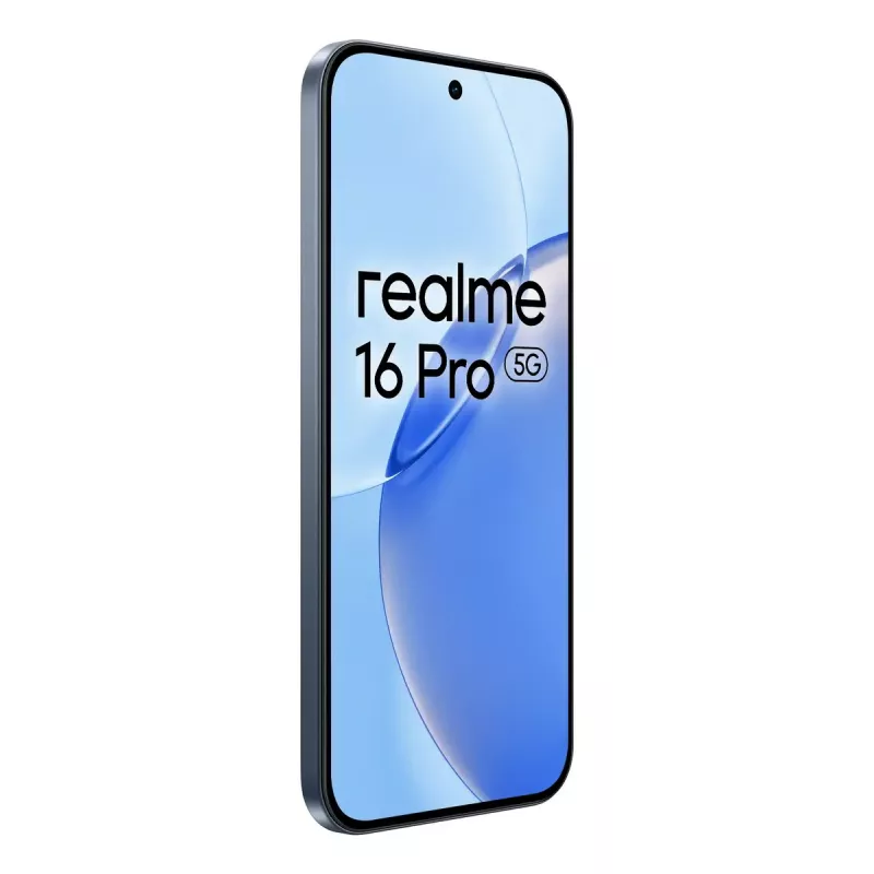 Smartphone REALME 16 PRO – 6,8 Zoll (17,3 cm) 5G, MediaTek Dimensity, 8 GB RAM, 256 GB, 200 MP Dual-Kamera, 6500 mAh, Grau