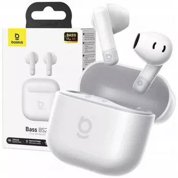 In-Ear-Kopfhörer kabellos Baseus Bass BS2 Lite TWS — Weiß