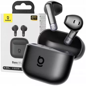 Kabellose In-Ear-Kopfhörer Baseus Bass BS2 Lite TWS — schwarz