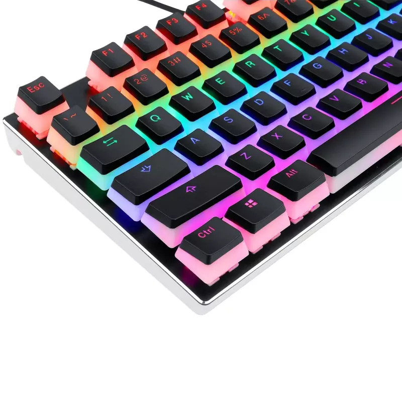 Mechanisches Tastenkappen-Set REDRAGON A130 PBT Doubleshot — Schwarz