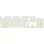 Keycap-Set REDRAGON A130 PBT Doubleshot White — Ersatztastenkappen, PBT-Material, Doubleshot-Beschriftung