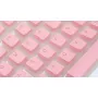 Mechanisches Tastenkappen-Set REDRAGON A130 PBT Doubleshot — Pinke Tastenkappen, PBT-Doubleshot-Konstruktion