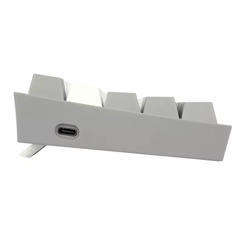 Mechanische Tastatur REDRAGON K617-RGB Fizz Kabelgebunden USB Grau Weiß