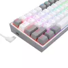 Mechanische Tastatur REDRAGON K617-RGB Fizz Kabelgebunden USB Grau Weiß