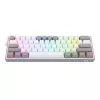Mechanische Tastatur REDRAGON K617-RGB Fizz Kabelgebunden USB Grau Weiß