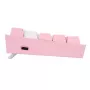 Mechanische Tastatur REDRAGON K617-Fizz RGB – kabelgebundenes USB, Pink/Weiß, 1,5 m Kabel