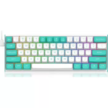 Mechanische Tastatur REDRAGON K683WB RGB — kabellos Bluetooth 5.0, kompaktes Layout