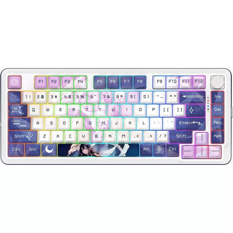 Mechanische Tastatur REDRAGON K681ACG-RGB-PRO mit RGB-Hintergrundbeleuchtung und kabelgebundener Verbindung