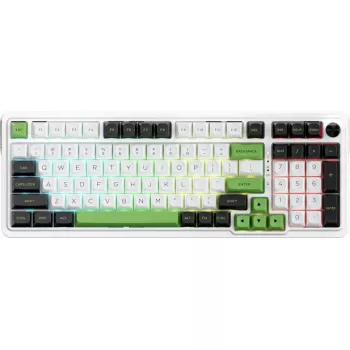 REDRAGON kabellose Tastatur K686WBG-RGB-MAX mit RGB-Hintergrundbeleuchtung, kompaktes Layout, kabellose Konnektivität