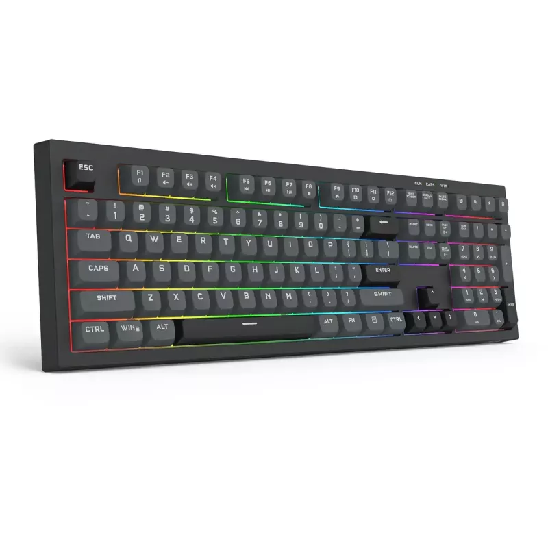 Tastatur REDRAGON K518-RGB-GB Crux Kabelgebunden USB Schwarz Membran
