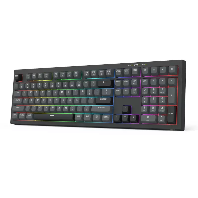 Tastatur REDRAGON K518-RGB-GB Crux Kabelgebunden USB Schwarz Membran