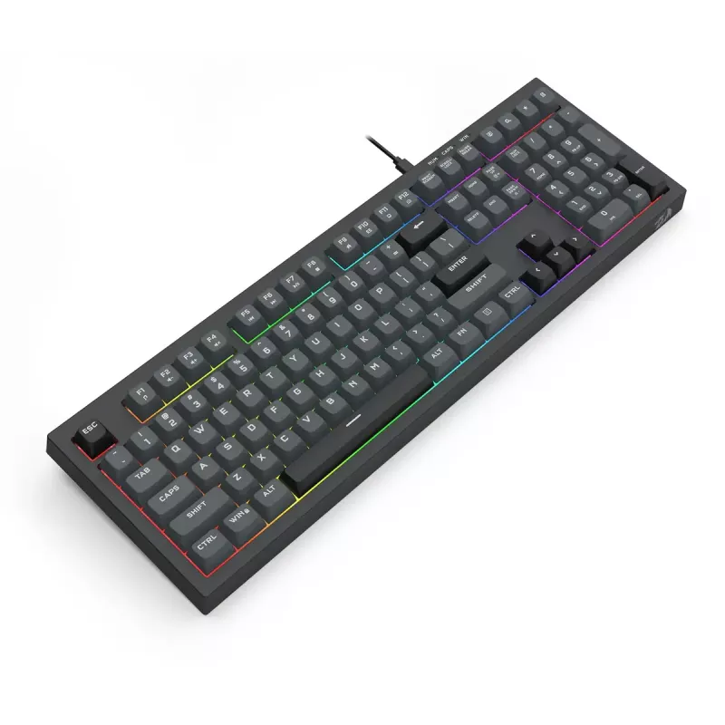 Tastatur REDRAGON K518-RGB-GB Crux Kabelgebunden USB Schwarz Membran