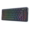 Mechanische Tastatur REDRAGON K708-RGB-PRO mit USB, RF Wireless und Bluetooth, 1,5 m Kabel, schwarz, 0,76 kg