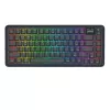 Mechanische Tastatur REDRAGON K708-RGB-PRO mit USB, RF Wireless und Bluetooth, 1,5 m Kabel, schwarz, 0,76 kg