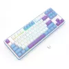 Mechanische Tastatur REDRAGON K707WBP-RGB-PRO Kabelgebunden USB Blau Weiß