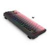 Mechanische Tastatur REDRAGON Antonium Pro K728SP-RGB-PRO — USB, RF Wireless, Bluetooth, Schwarz/Pink
