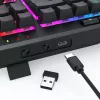 REDRAGON K516RGB-PRO SHIVA PRO 87 Tastatur USB RF Wireless Bluetooth Schwarz