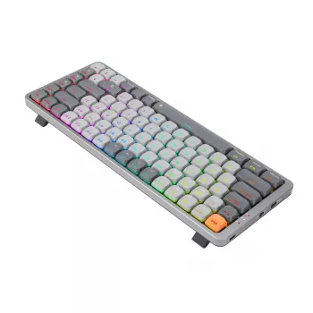 Mechanische Tastatur REDRAGON K652GG-RGB-PRO Kabelgebunden Kabellos Bluetooth Grau