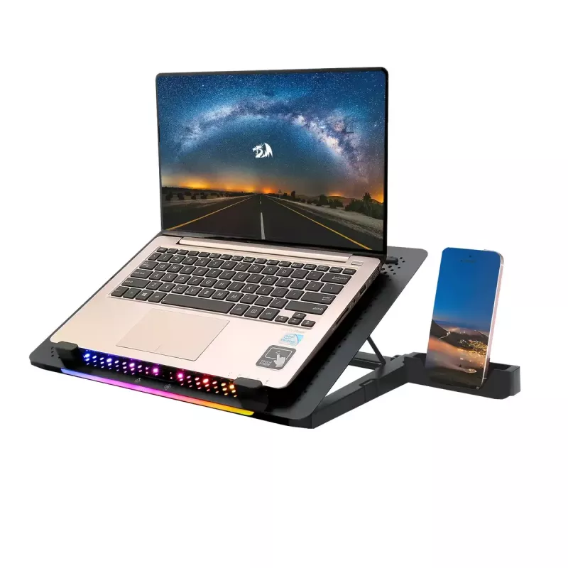 Laptop-Kühlpad REDRAGON GCP500 Ivy ergonomisches Design 5 Lüfter