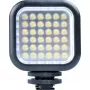 LED-Videoleuchte Godox LED36 — 36 LEDs, einstellbare Helligkeit, kompaktes Aufsteckpanel