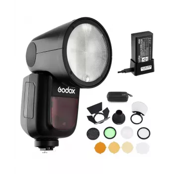 Kompaktblitz Godox V1-C Schwarz 1,5 s Ladezeit 420 g