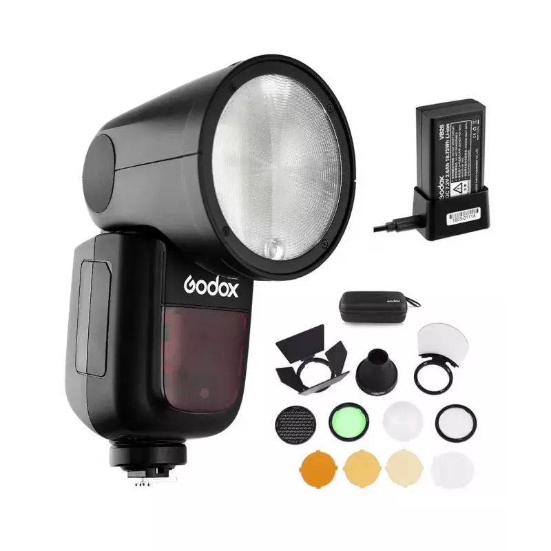 Kompaktblitz Godox V1-C Schwarz 1,5 s Ladezeit 420 g