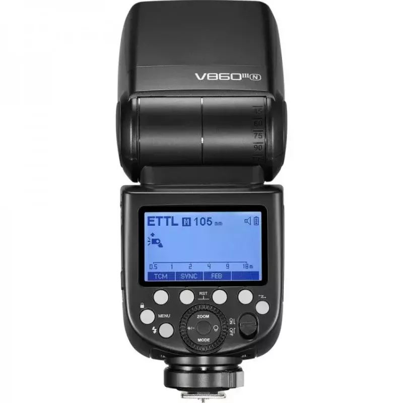 Slave-Blitz Godox Ving V860III Schwarz 1,5 s Recyclingzeit 530 g