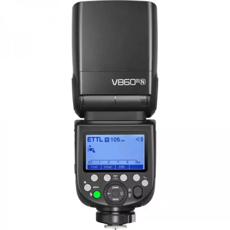 Slave-Blitz Godox Ving V860III Schwarz 1,5 s Recyclingzeit 530 g
