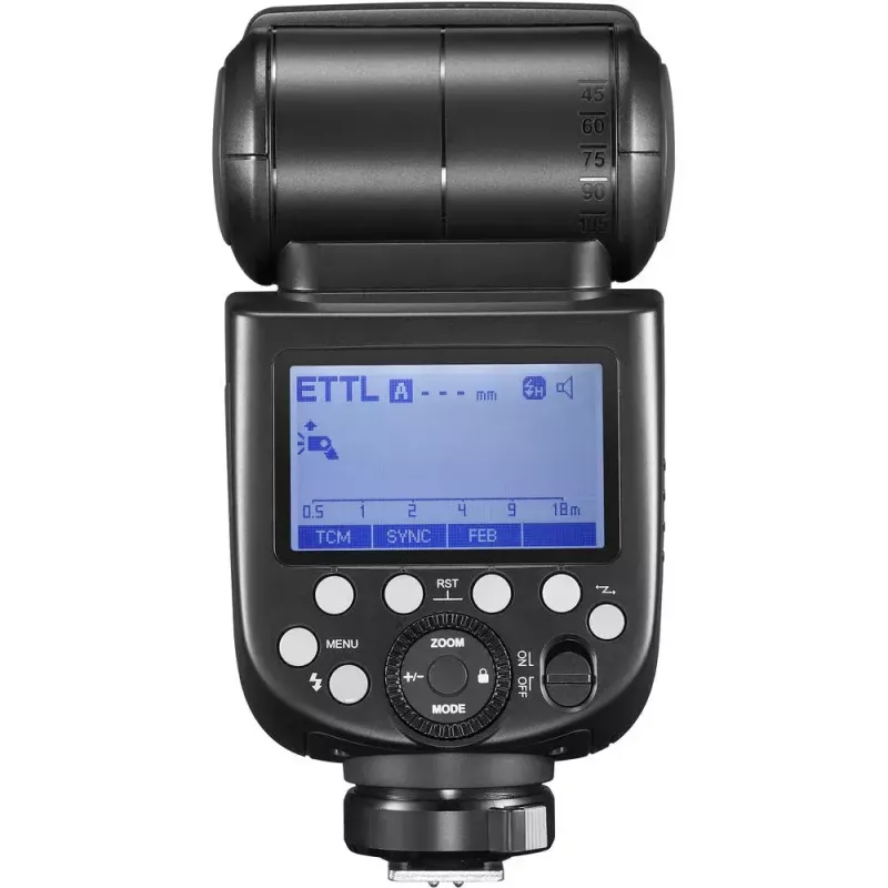 Camcorder-Blitz Godox TT685 II Schwarz 20000 s Recyclingzeit AA-Batterie