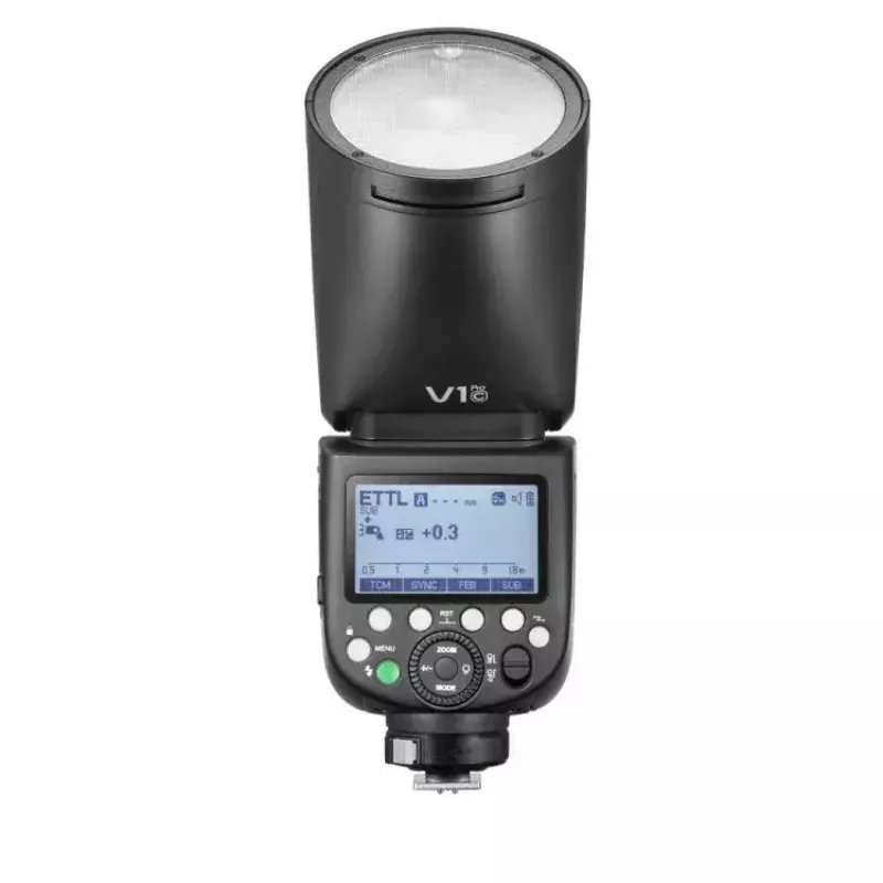 Camcorder-Blitz Godox V1Pro Schwarz 1,5 s Ladezeit