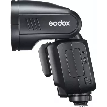Flash Godox V100-F für Fujifilm — tragbarer Lithium-Ionen-Aufsteckblitz