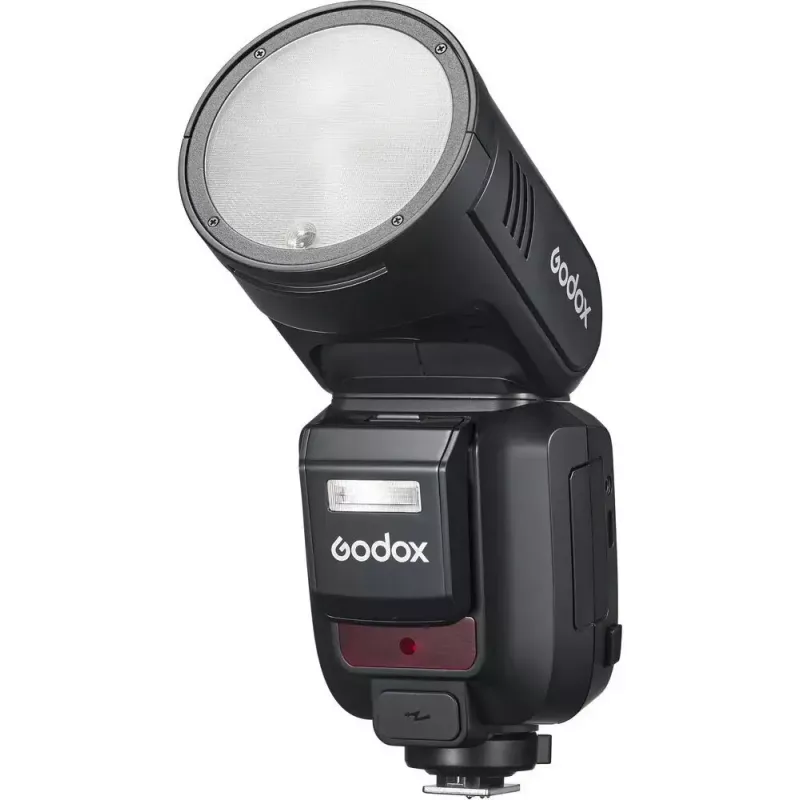 Flash Godox V100-F für Fujifilm — tragbarer Lithium-Ionen-Aufsteckblitz