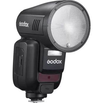 Flash Godox V100-F für Fujifilm — tragbarer Lithium-Ionen-Aufsteckblitz