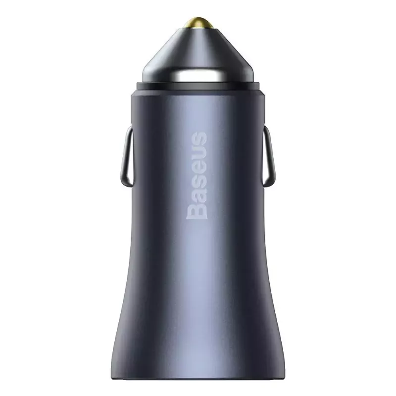 Auto-Ladegerät Baseus TZCCJD-0G 40W Dunkelgrau — USB-Fahrzeugnetzteil, 40W Ausgang