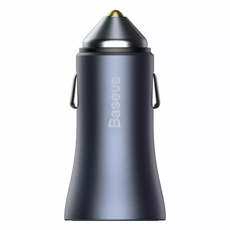 Auto-Ladegerät Baseus TZCCJD-0G 40W Dunkelgrau — USB-Fahrzeugnetzteil, 40W Ausgang