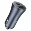 Auto-Ladegerät Baseus TZCCJD-0G 40W Dunkelgrau — USB-Fahrzeugnetzteil, 40W Ausgang