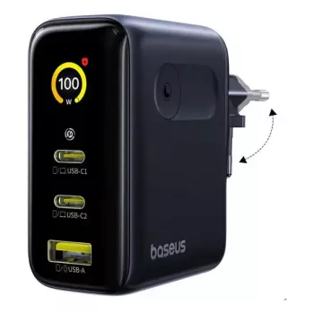 Ladegerät für Mobilgeräte Baseus E0121B00 – USB-Ladegerät für den Innenbereich für Smartphones und Tablets